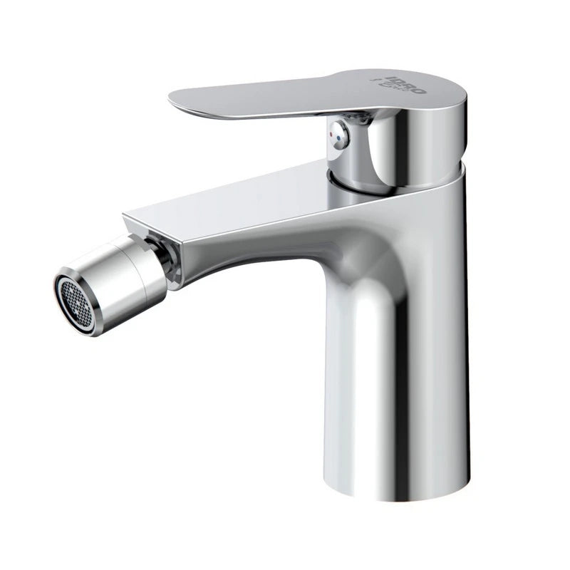 Miscelatore bidet Young Ø35 con piletta click-clack cromato