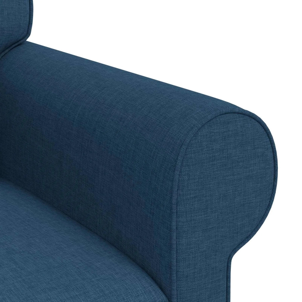 Divano Blu 155 x 82 x 80 cm Tessuto 42024305