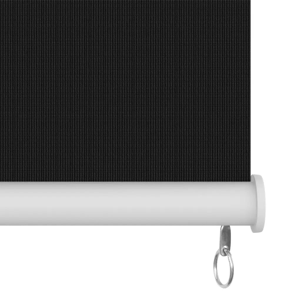 Tenda a Rullo per Esterni 145(L)x230(A) cm nera 312956