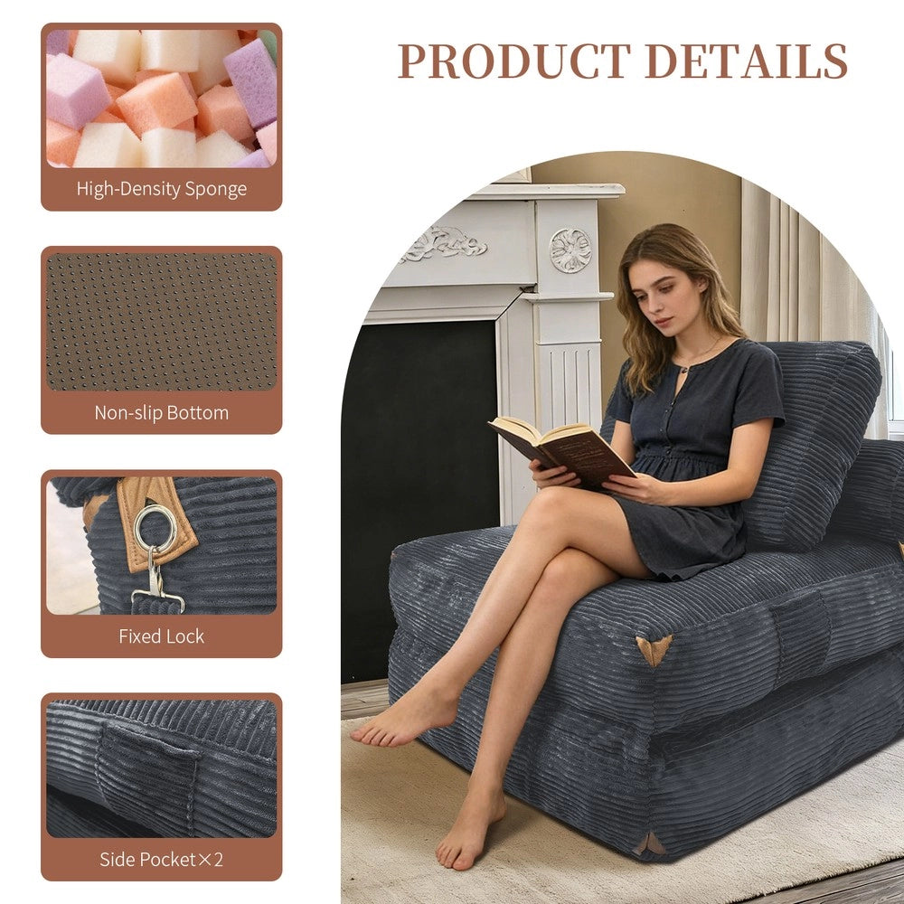 Divano con Contenitore e Nappe Decorative ¨C MINIMAL ¨C 1 Posto