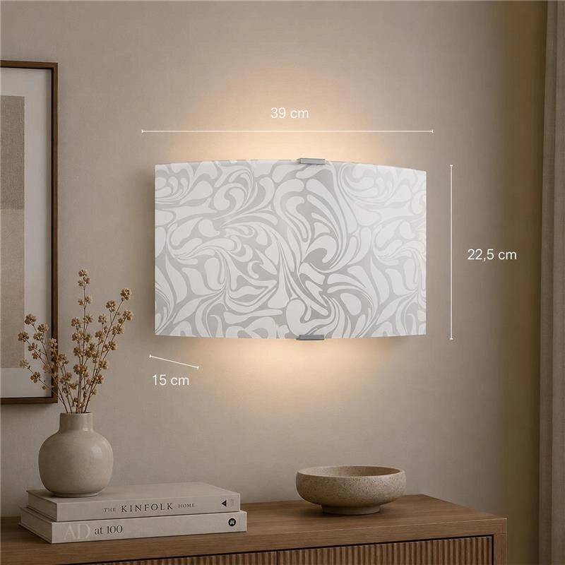 CORINNA LAMPADA APPLIQUE DA PARETE E27 1 LUCE