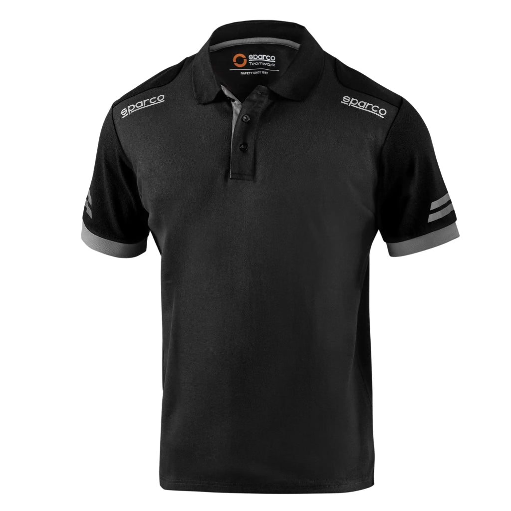 POLO DA LAVORO TOLEDO- - tg.XXL - nero grigio - 1 pezzi SPARCO