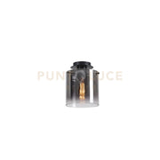 Sweden 1Lt Flush - Nero opaco e vetro fumé