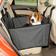 Sedile Auto per Cane - Posto di Guida per Cane - Grigio - M
