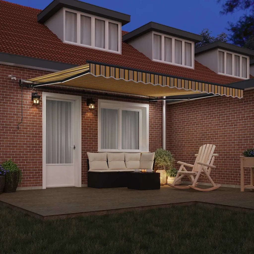 Tessuto per Tenda con Multicolore 400 × 350 cm Poliestere 3330774