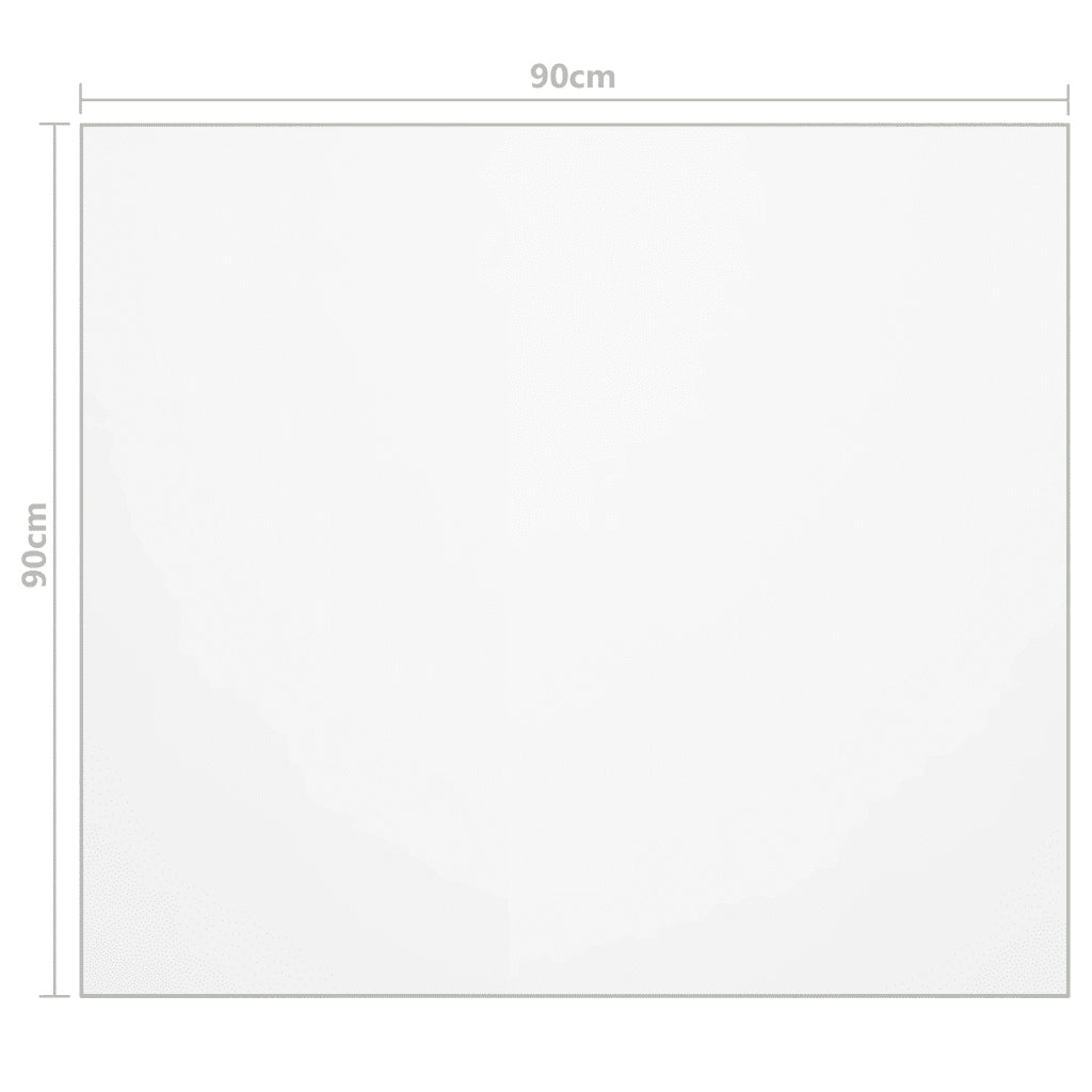 Protezione Tavolo Trasparente 90x90 cm 2 mm PVC cod mxl 60563