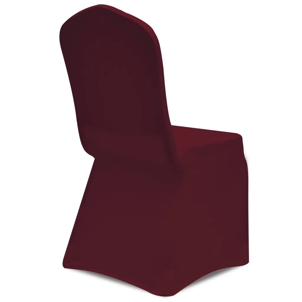 Coprisedia in Elasticizzato 6 pz Bordò 241200