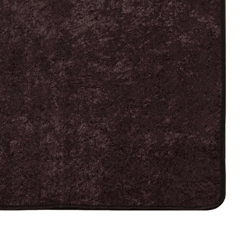 Runner Tappeto MARSA Antracite 50 x 450 cm Poliestere e PVC 42023167