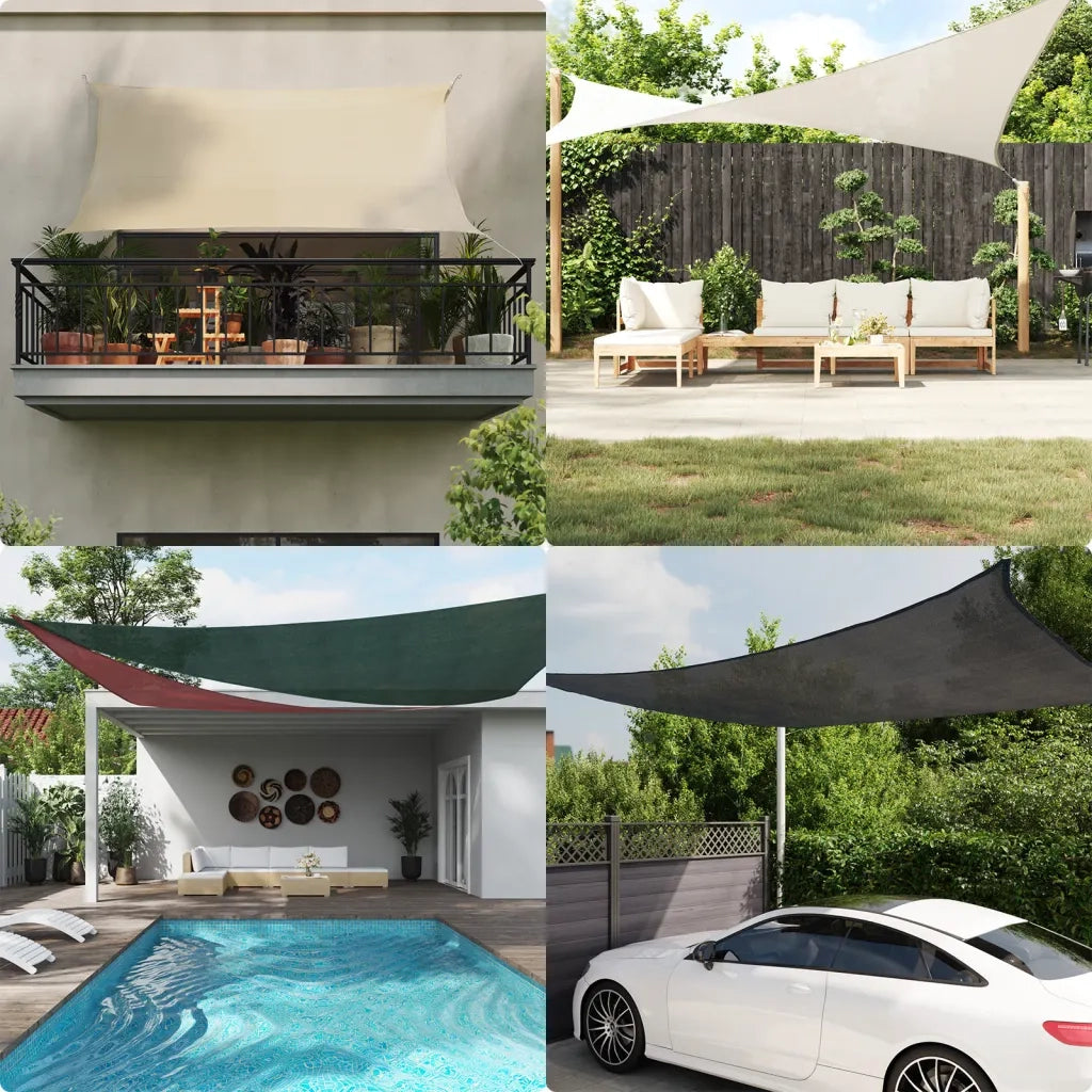 Vela Parasole 160 g/m² Gialla 2x5 m in HDPE 311561