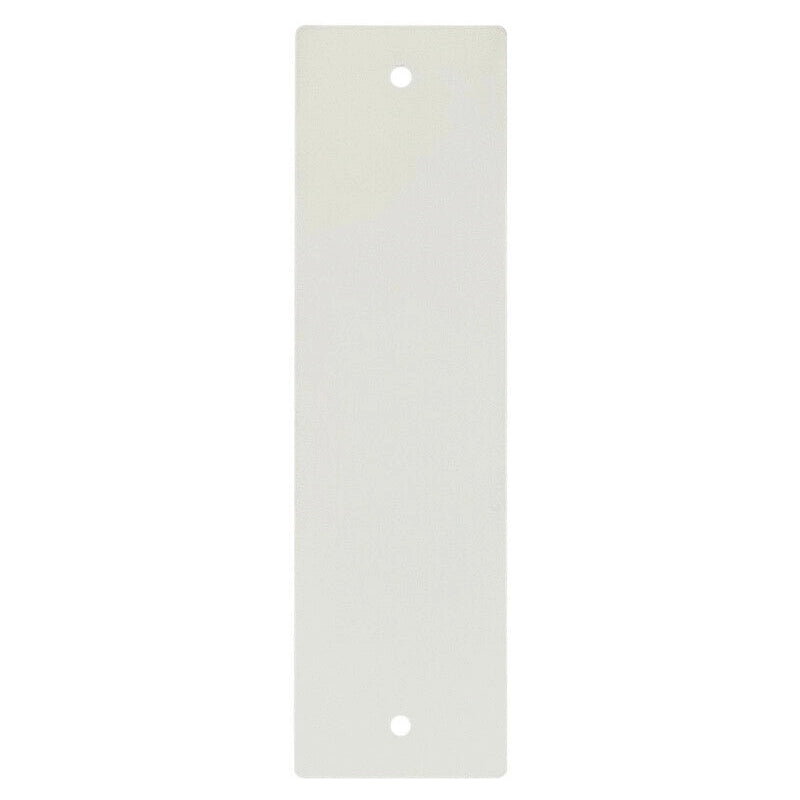 PLACCA 165 MM BIANCO CIECA COPRI FORO AVVOLGITORE MOTORE TAPPARELLA TAPPARELLE