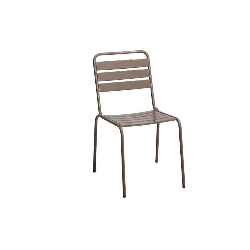 Sedia impilabile taupe - NOMADE