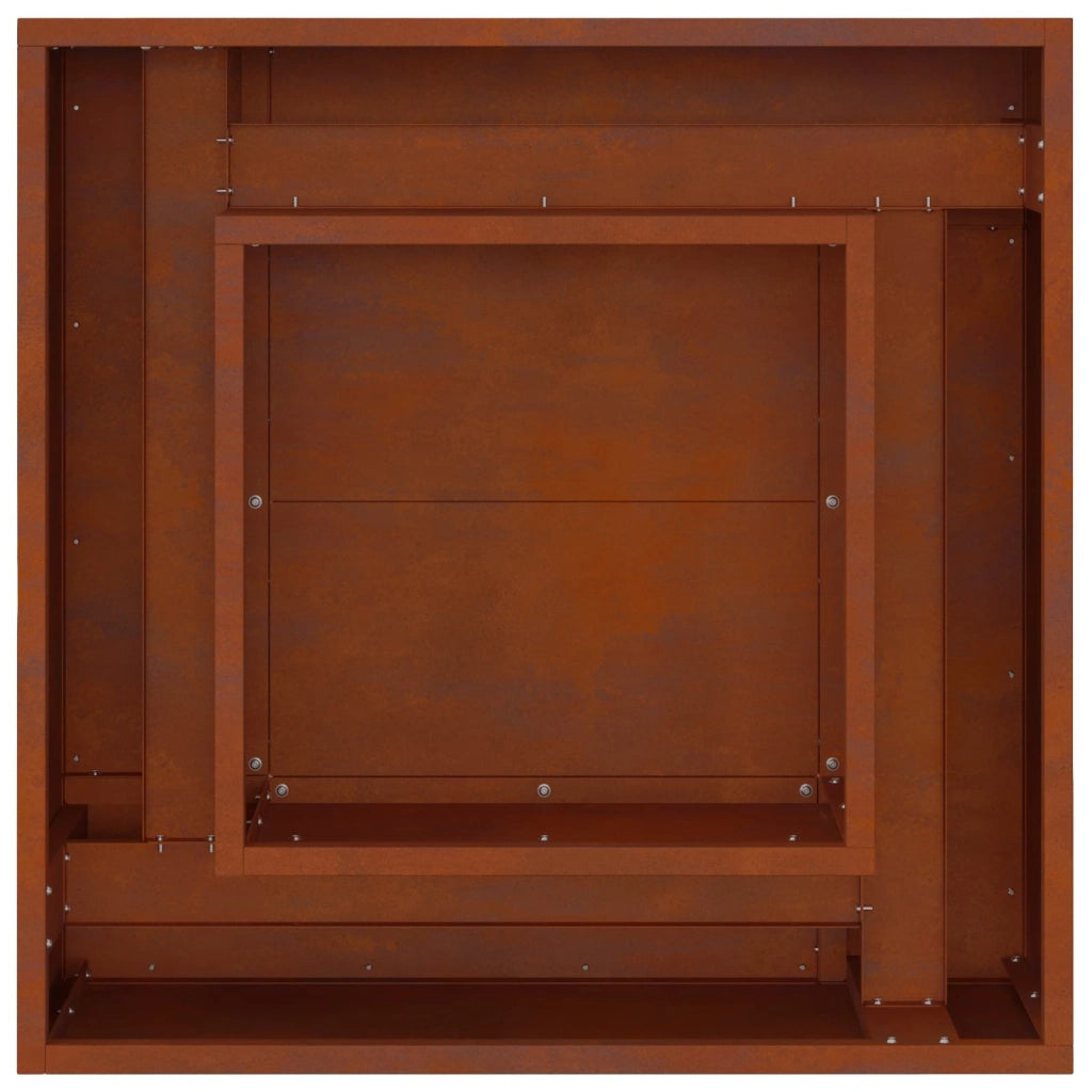 Focolare Marrone 80 x 80 x 40 cm CFW5167434