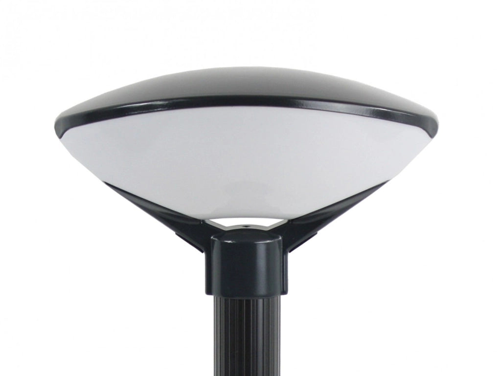 Lampione da giardino SU-MA TEO nero 169cm E27 IP54