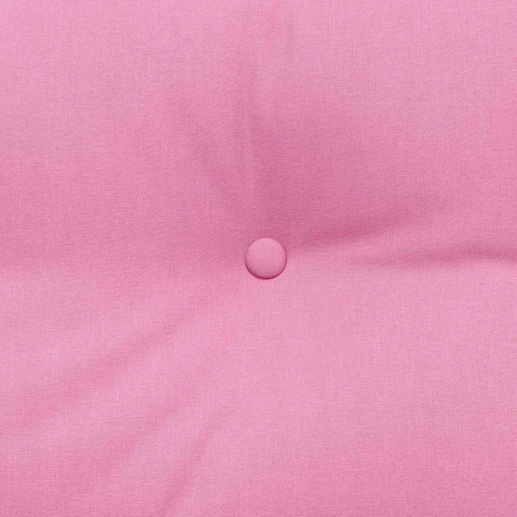 Cuscino per Schiena Rosa 140 x 24 x 50 cm Tessuto 42014514