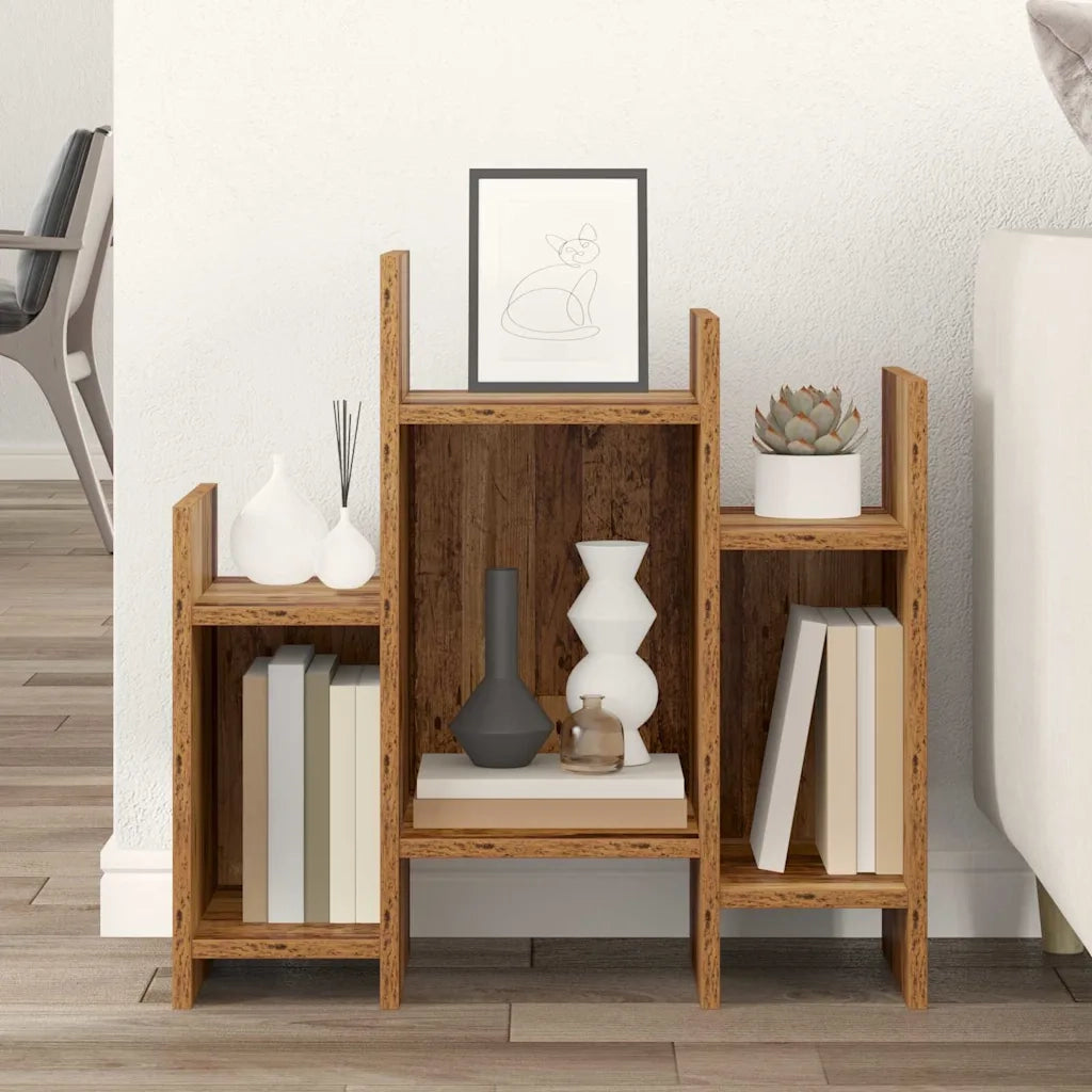 Mobile laterale Legno vecchio 60 x 26 x 60 cm Legno multistrato 875131