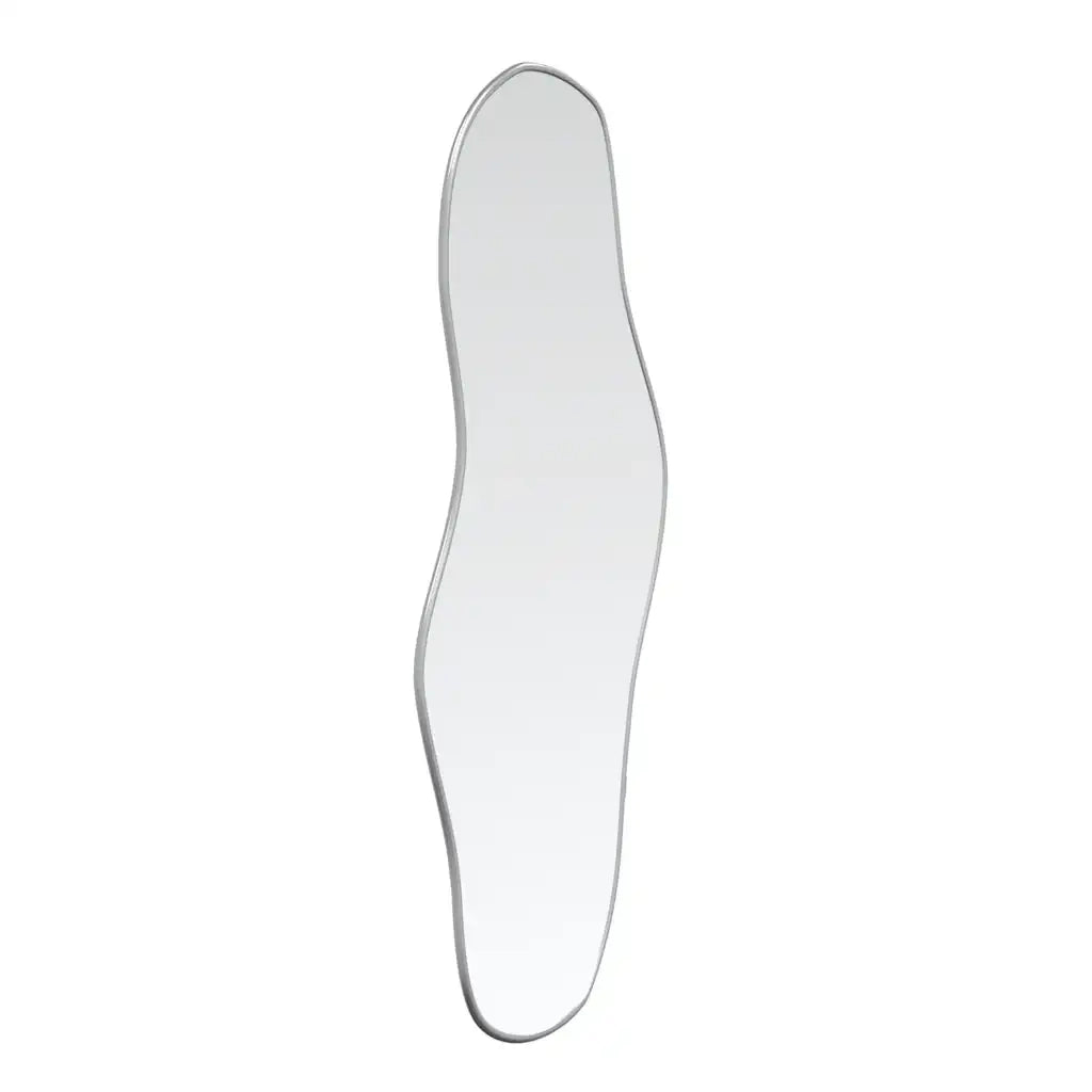 Specchio da Parete | Specchio decorativo Argento 70x30 cm