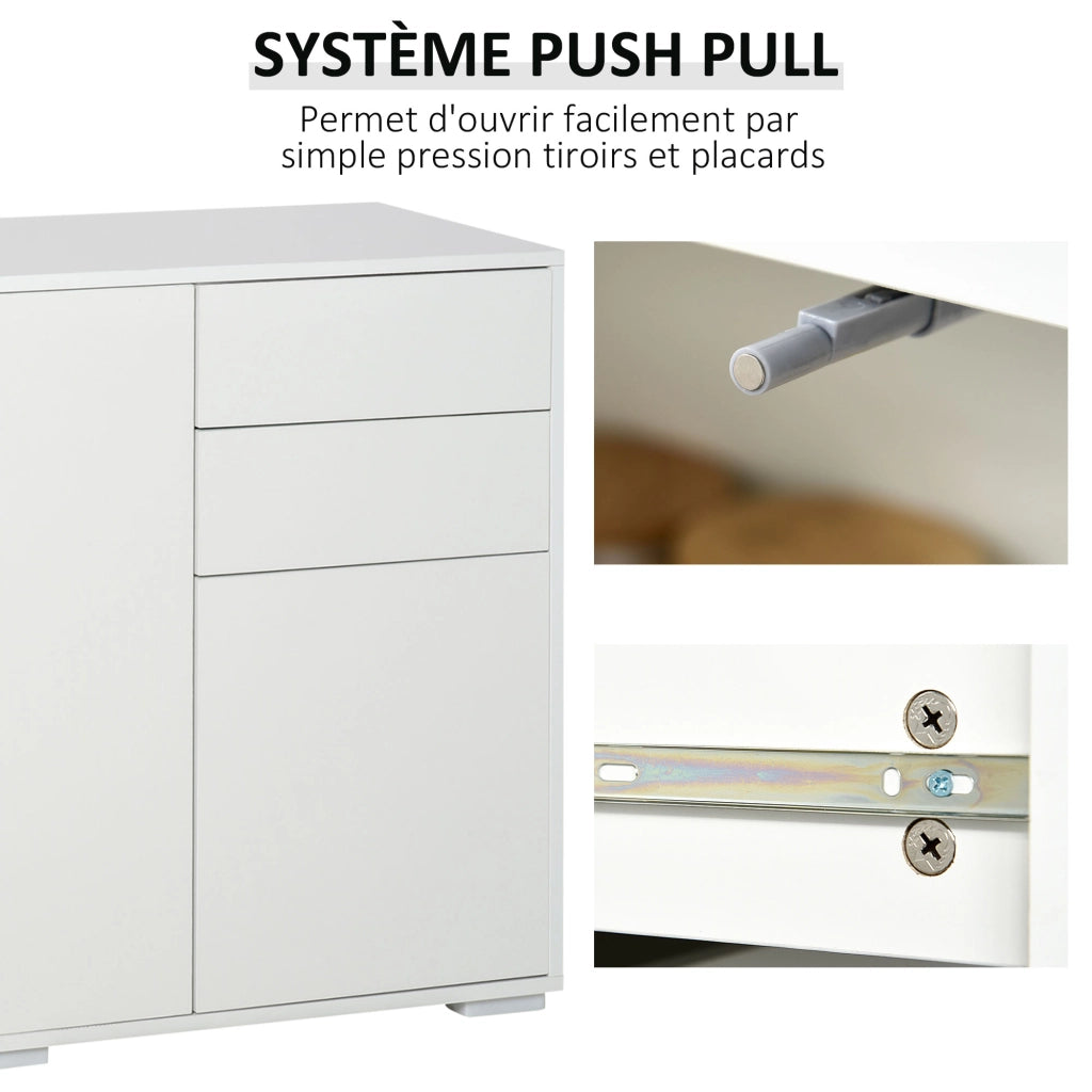 Credenza ¨C zephmum ¨C bianco 117x36x74