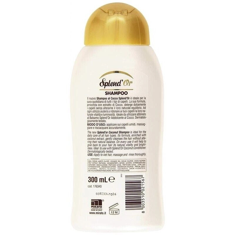 SPLENDOR SHAMPOO ADDOLCENTE AL COCCO 300 ML