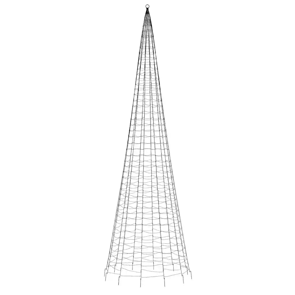 Albero di Natale a LED 1534 LED Blu 500 cm 358119