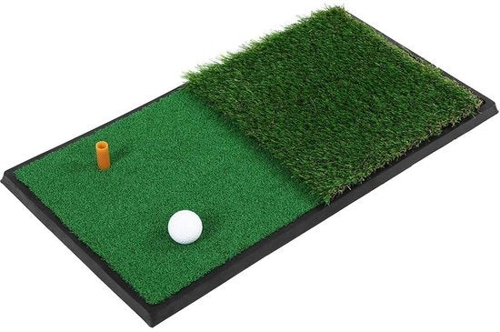 Matte da Golf per Pratica doppia - Mat di Golf Professionale per la Pratica in Inverno - Interno e Esterno.