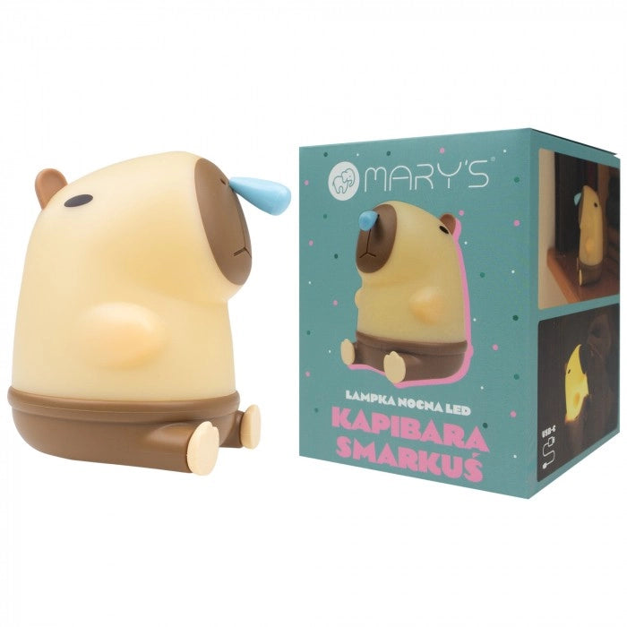 Lampada notte bimbi wireless LED capibara 1,6W Mary's