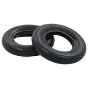 Set Ruote e Camere d'Aria per Carriola 4 pz 3.50-8 4PR Gomma CFW8990877