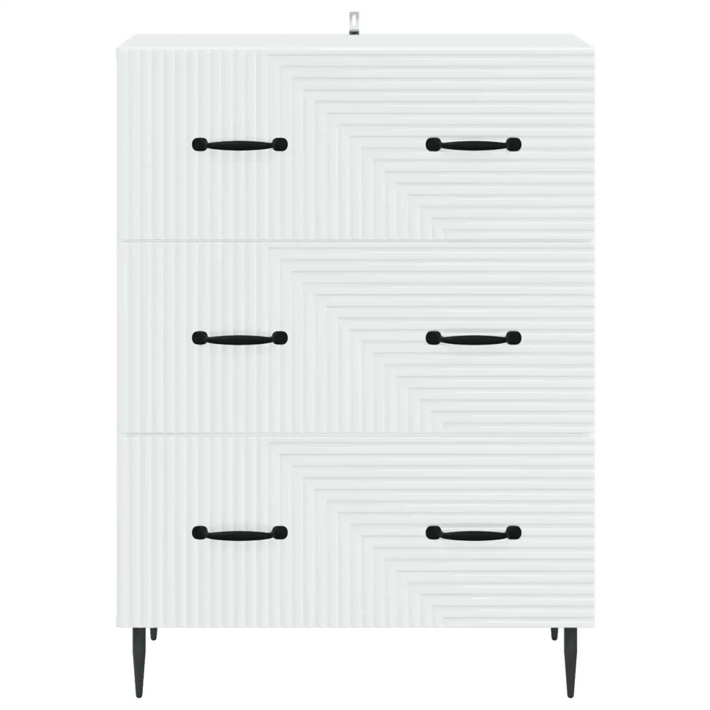 Mobile con Cassetti Bianco 66 x 34,5 x 89,5 cm 894835