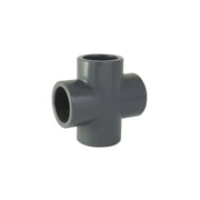PVC Raccordo a croce ad incolaggio femmina - diametro 32