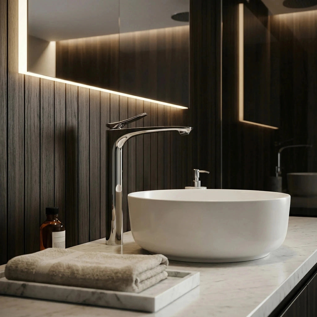 Rubinetto Da Lavabo Premium Rea Vision Chrome High