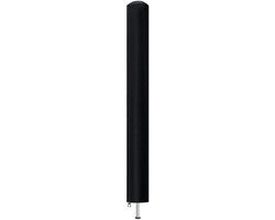 Copertura retrattile per assecco esterno, tessuto impermeabile Oxford, 200 x 16 x 16 cm, nero con chiusura a raccordo