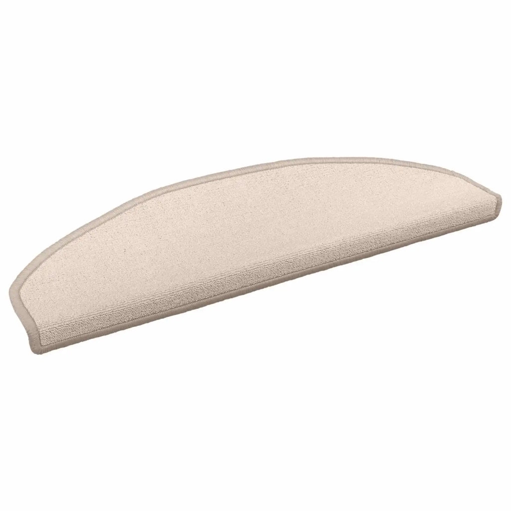 Tappetini per scale autoadesivi Semicircolare 15 pz | Gradini per Scale Tortora