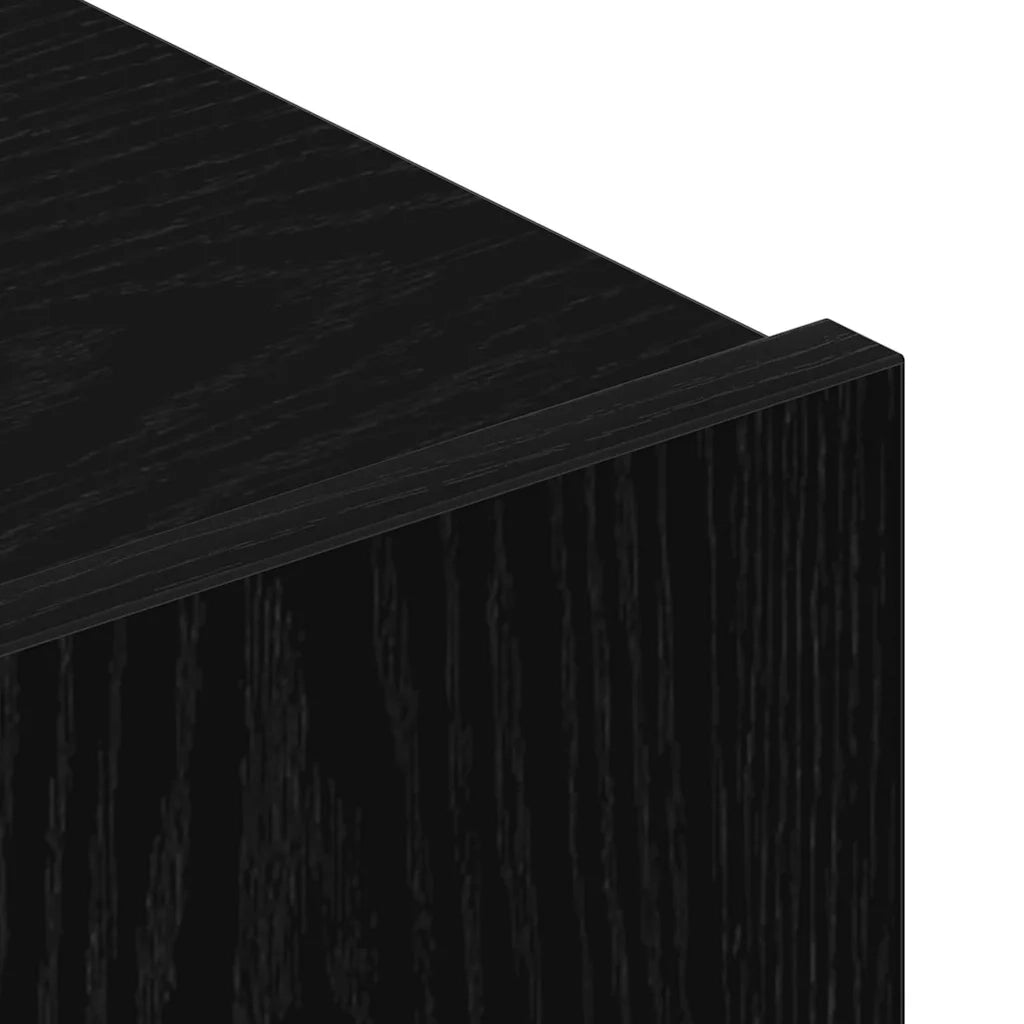 Set mobile TV 6 pcs Rovere Nero Legno multistrato 3333060