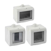CONTENITORE DA PARETE PER APPARECCHI IP55 'EASY' 2 Posti - EC ELETTROCANALI