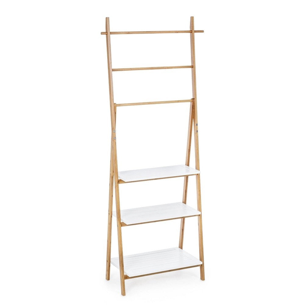 Scaffale Legno Marrone Moderno da Interno - QUINN