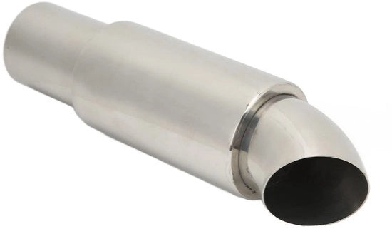 Accessorio di sostituzione per veicoli - Dempanne auto - Universale - In acciaio inossidabile - Assorbimento del rumore - Adatto per inverter 51mm