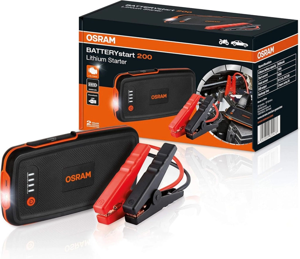 AVVIATORE BATTERIA BENZINA STAR 200 6000 mAh