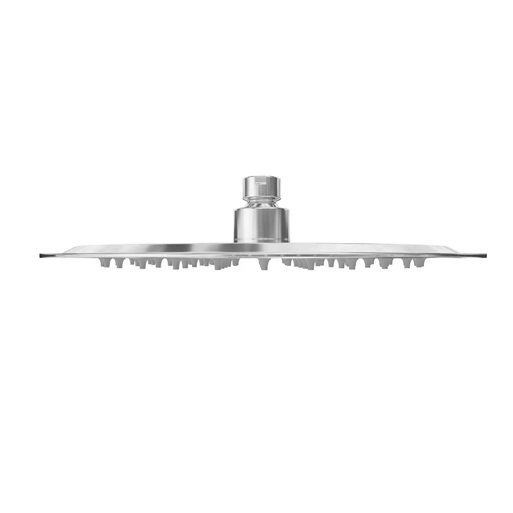 Set doccia cromato - Miscelatore incasso Greta con braccio e soffione slim 20 cm