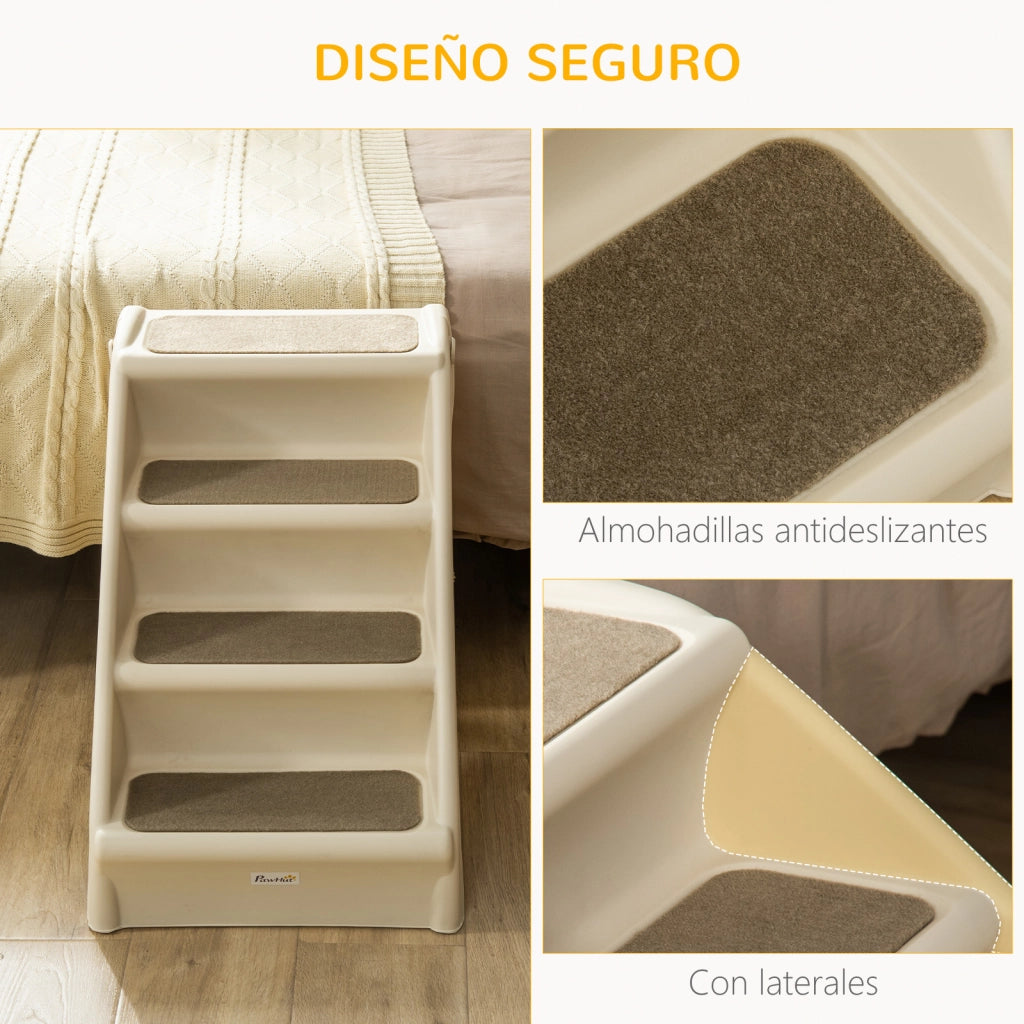 Scalino per Letti e Divani per Cani e Gatti ¨C Minimal ¨C 62x38x49,5 cm Beige