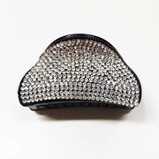 Trade Shop - Set 2 Fermaglio Fermagli Pinza Glitter Ferma Capelli Parrucchiere Fermacapelli -