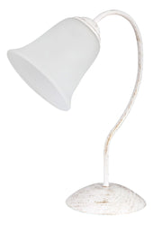 Lampada da tavolo retro bianco antico E27 Rabalux 7260