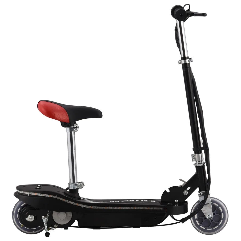 Monopattino con Sella e LED 120 W Nero 91962