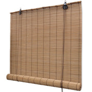 Tenda Avvolgibile in BambÃ¹ 100x220 cm Marrone cod mxl 52795
