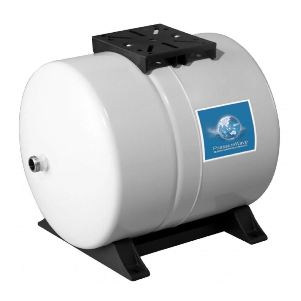 IDROSFERA IN ACCIAIO INOX VERNICIATA ORIZZONTALE CON MEMBRANA FISSA 10 BAR MODELLO PWB-LH - LT 80 - 1G - 10 BAR  - GWS