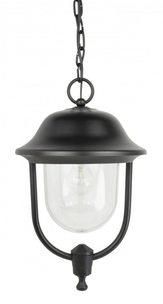 Lampada sospesa esterna Prince SU-MA Retro E27 nera IP43