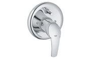 Miscelatore monocomando incasso doccia con deviato linee Eurosmart