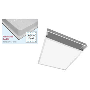 KIT INSTALLAZIONE SOFFITTO PANNELLO LED 60X60 CM- 1,0 pz
