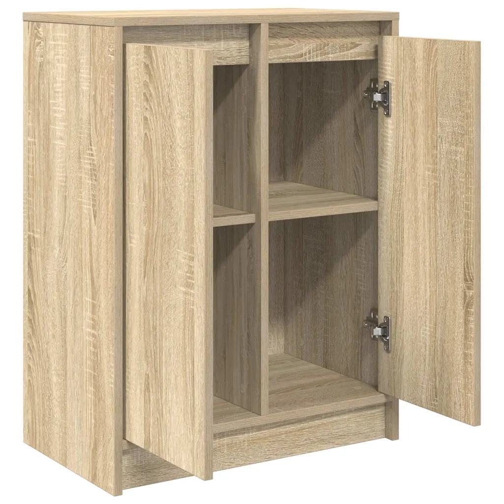 Credenza Rovere Sonoma 57x34x76 cm in Legno Multistrato 861618
