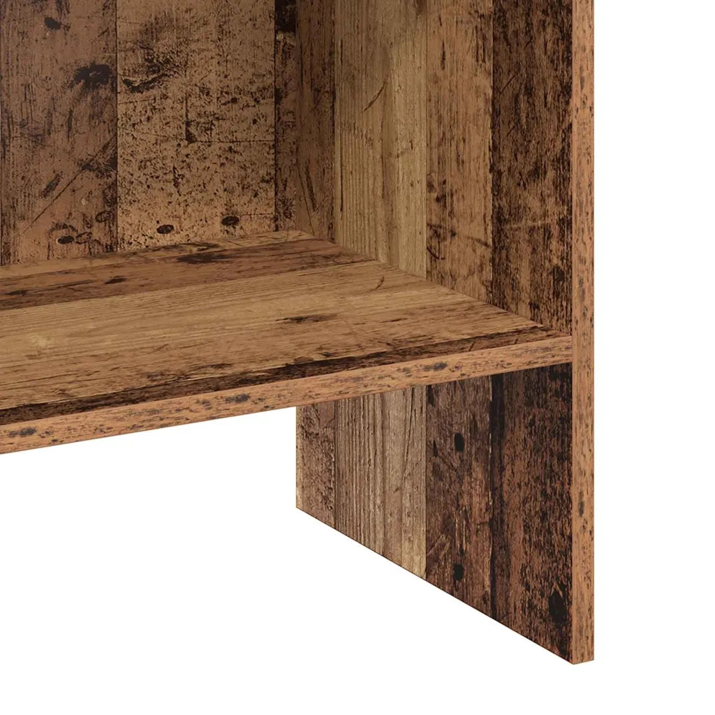 Armadio per Libri Legno vecchio 40 x 35 x 180 cm 875439