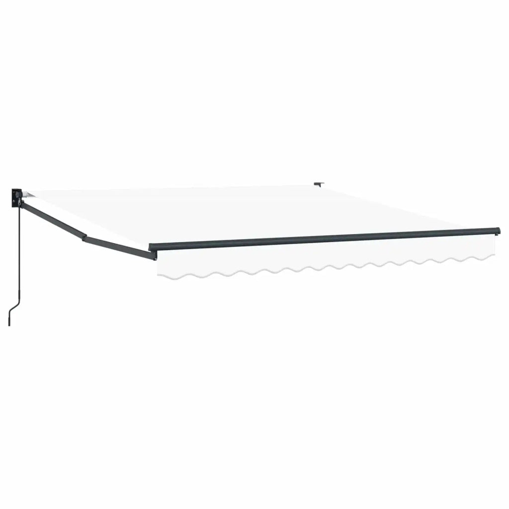 Tenda da Sole | Tenda retrattile Bianco 350 x 250 cm
