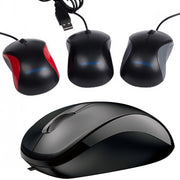 Trade Shop - Mouse Gaming Ottico Per Pc Mac Notebook Computer Portatile Usb 1000dpi 3 Colori -